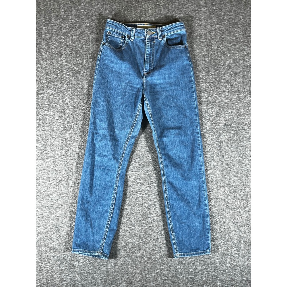 ASOS Denim Slim Mom Jeans Medium Wash‎ High Rise Blue 26/29